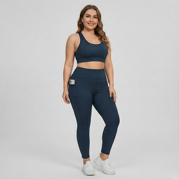 S’CURVE TummyLock™ Postpartum Confidence Plus-Size Leggings