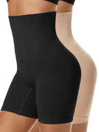 Shapewear Shorts for Women Tummy Control High Waist Body Shaper Compression Thigh Slimmer Butt Lifter Panties