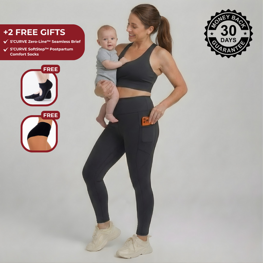 S’CURVE TummyLock™ Postpartum Confidence Leggings